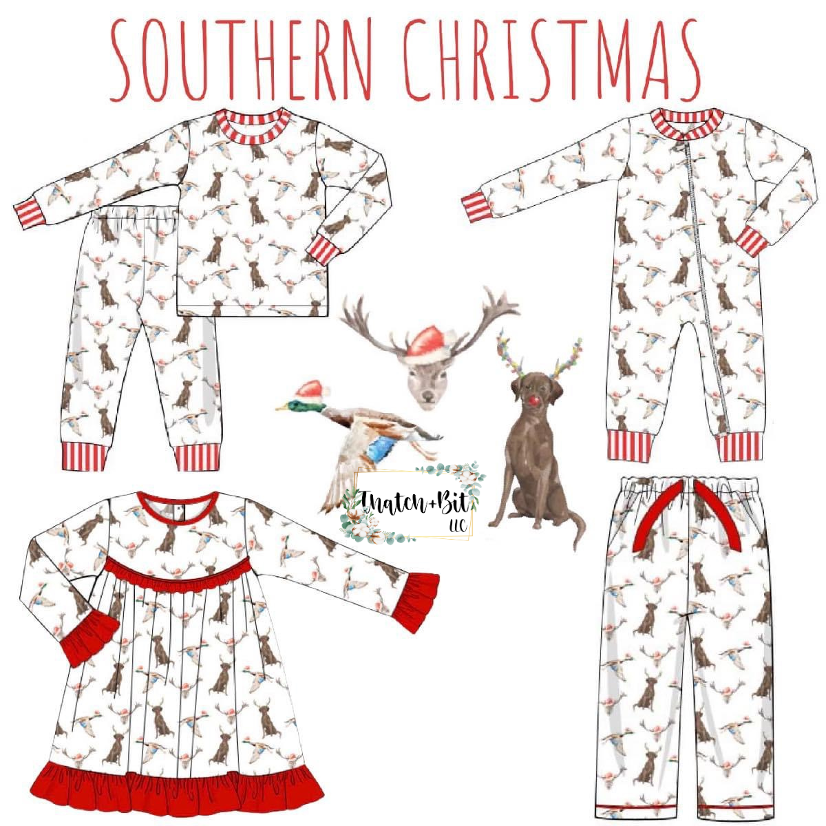 Southern Christmas One-piece Zippy PO 44