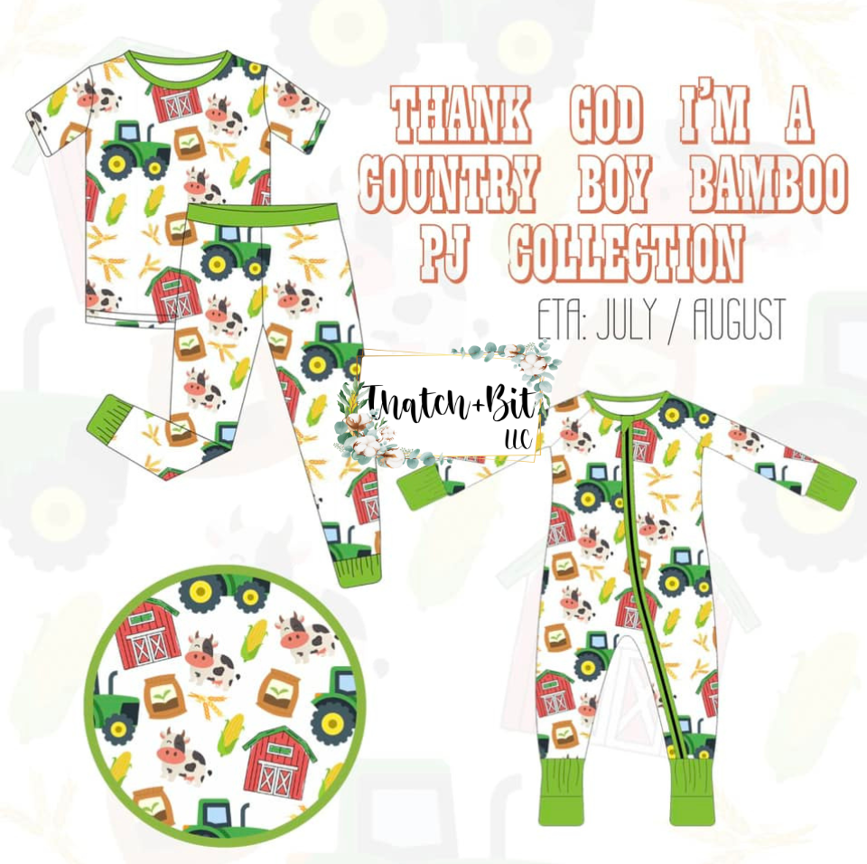 What I Want To Be When I Grow Up Bamboo PJ 2 Piece Set PO 44