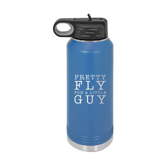 Royal Blue Pretty Fly 20oz Insulated Water Bottle