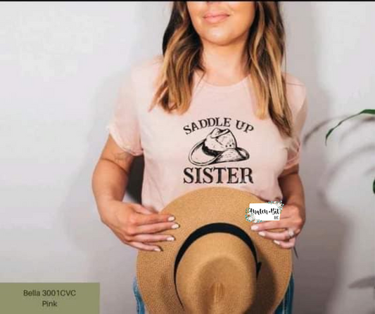 Saddle Up Sister  PO25  (closes 7/3)