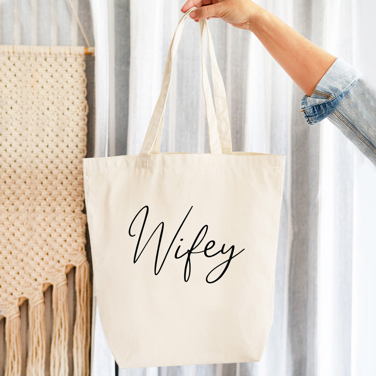 Wifey Canvas Tote