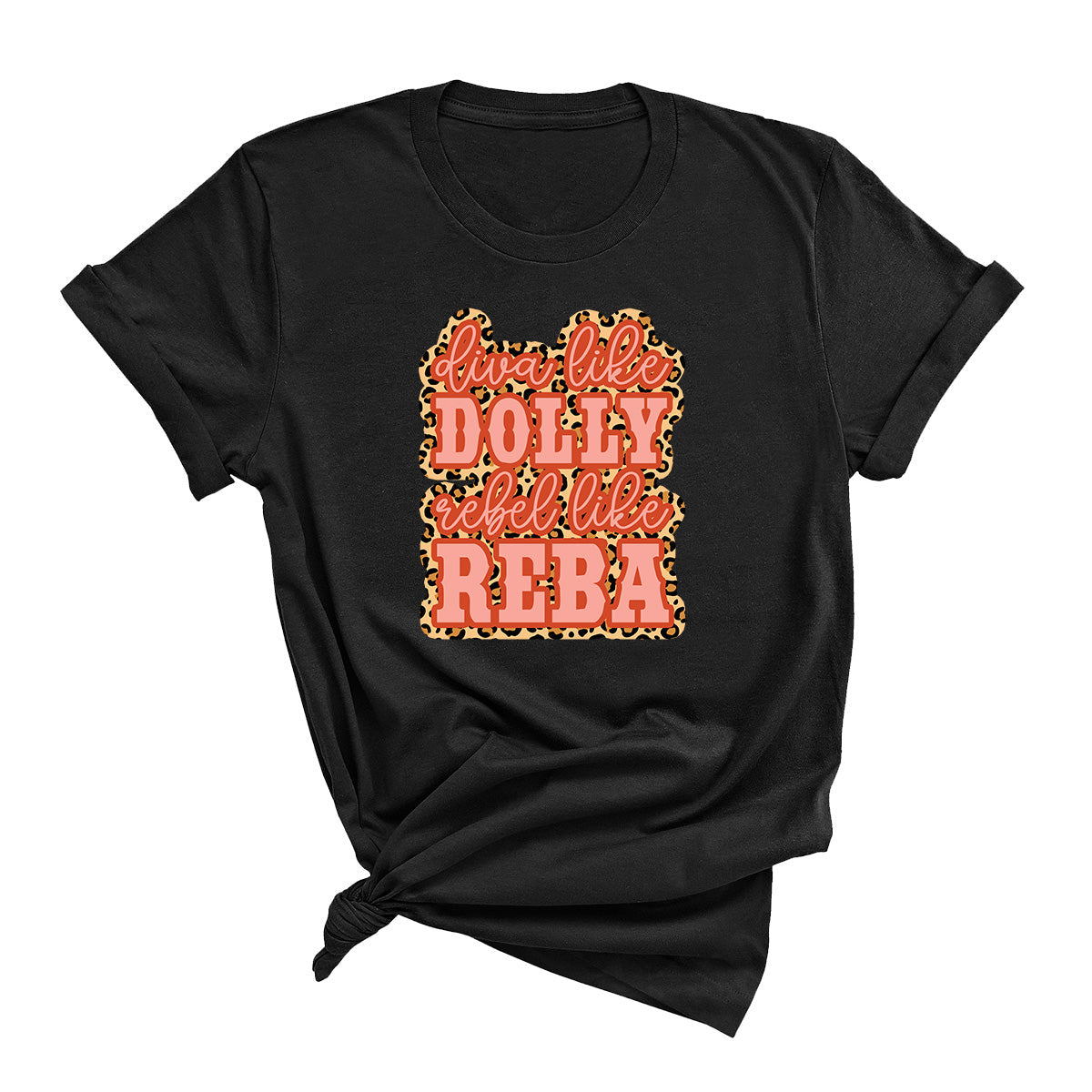 Diva Like Dolly Rebel Like Reba T-Shirt