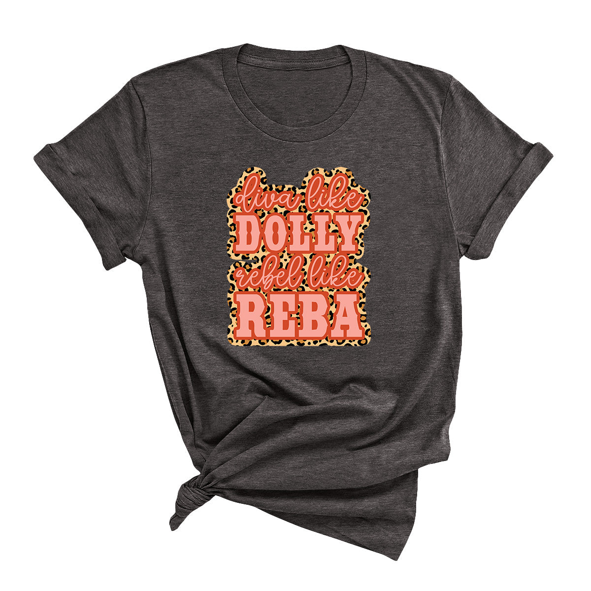 Diva Like Dolly Rebel Like Reba T-Shirt