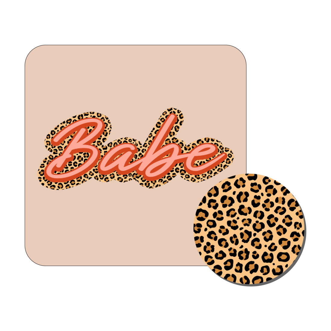 Leopard Babe Desk Set