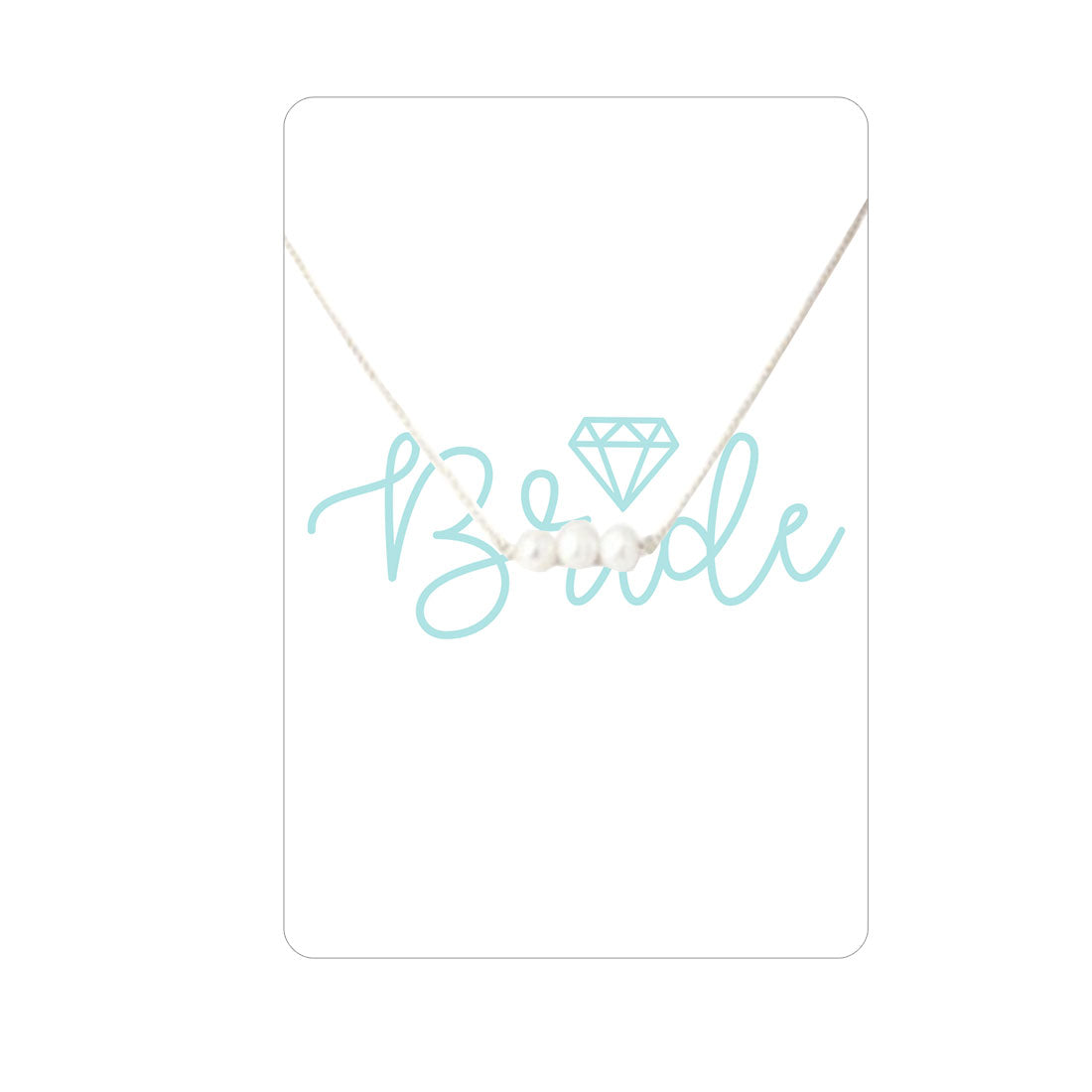 Bride Keepsake Card