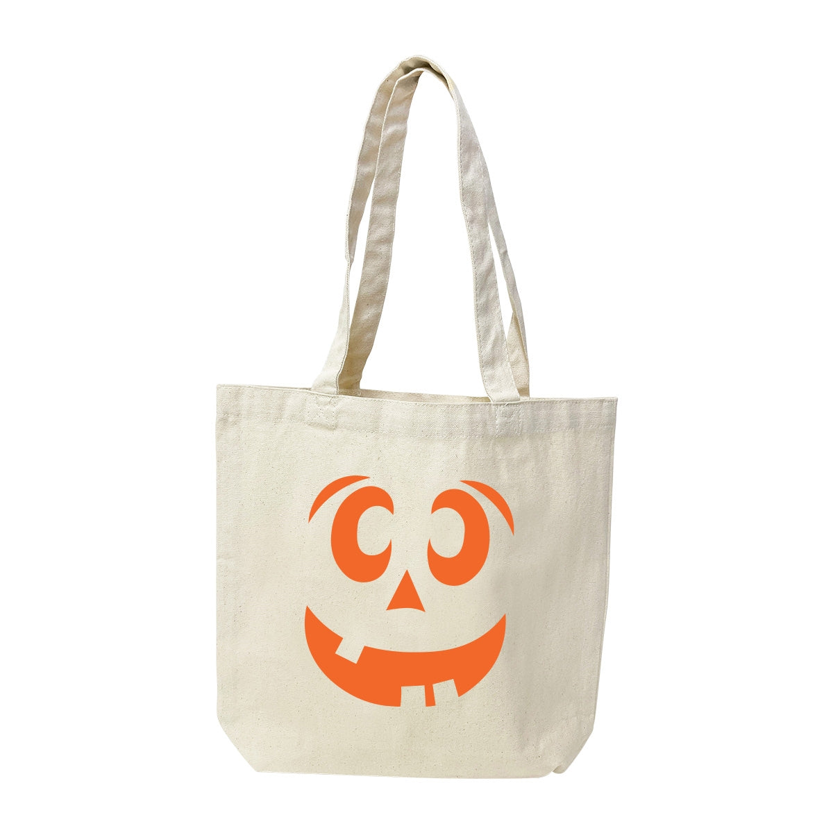 Jack-o-Lantern Canvas Tote