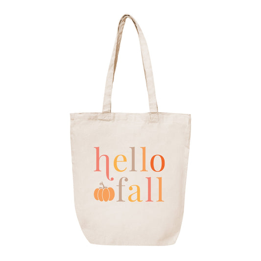 Hello Fall Canvas Tote