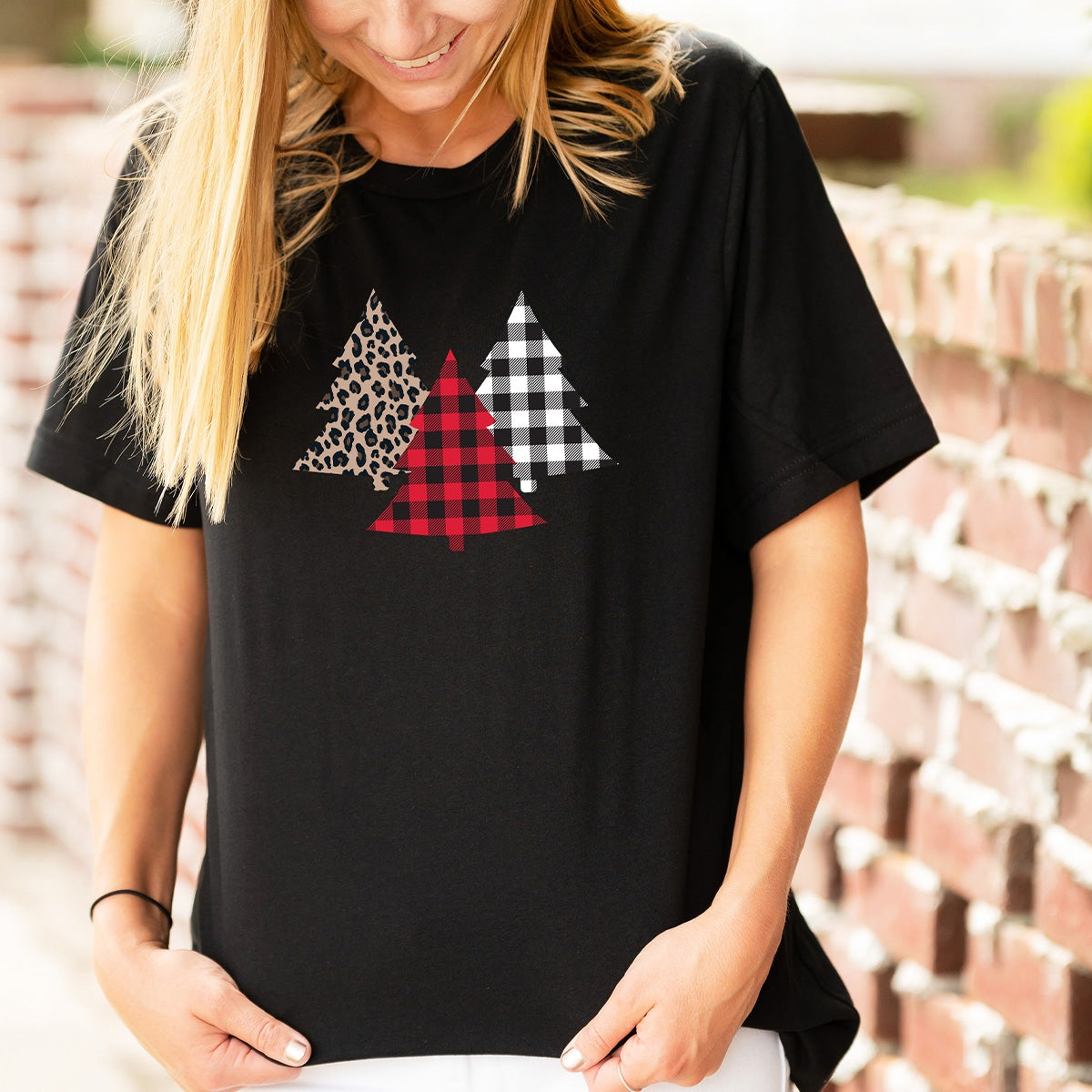 Trio Christmas Tree T-Shirt