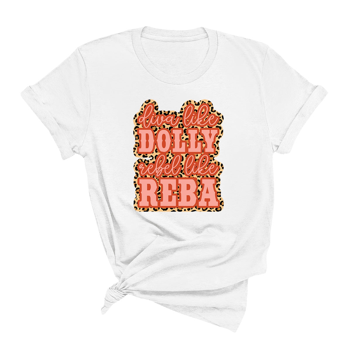 Diva Like Dolly Rebel Like Reba T-Shirt