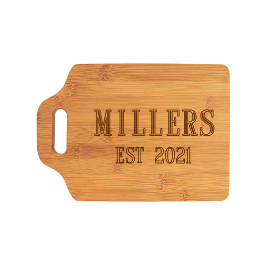 EST. Year Cutting Board