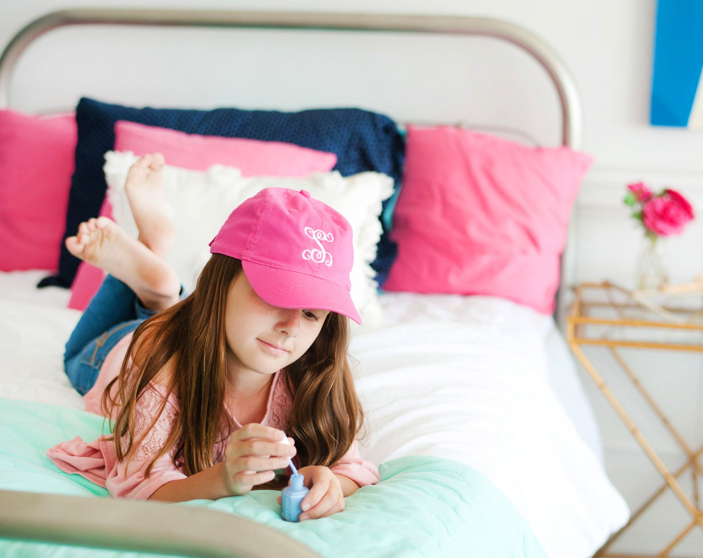 Hot Pink Kids' Cap