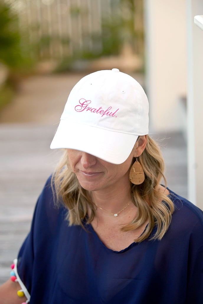 White Grateful Cap