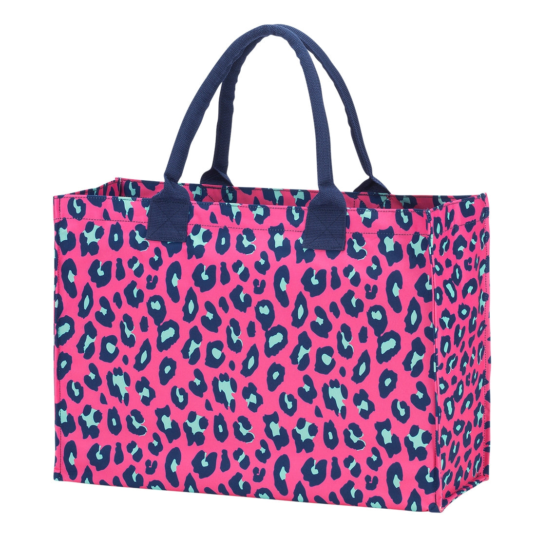 Hot Pink Leopard Tote