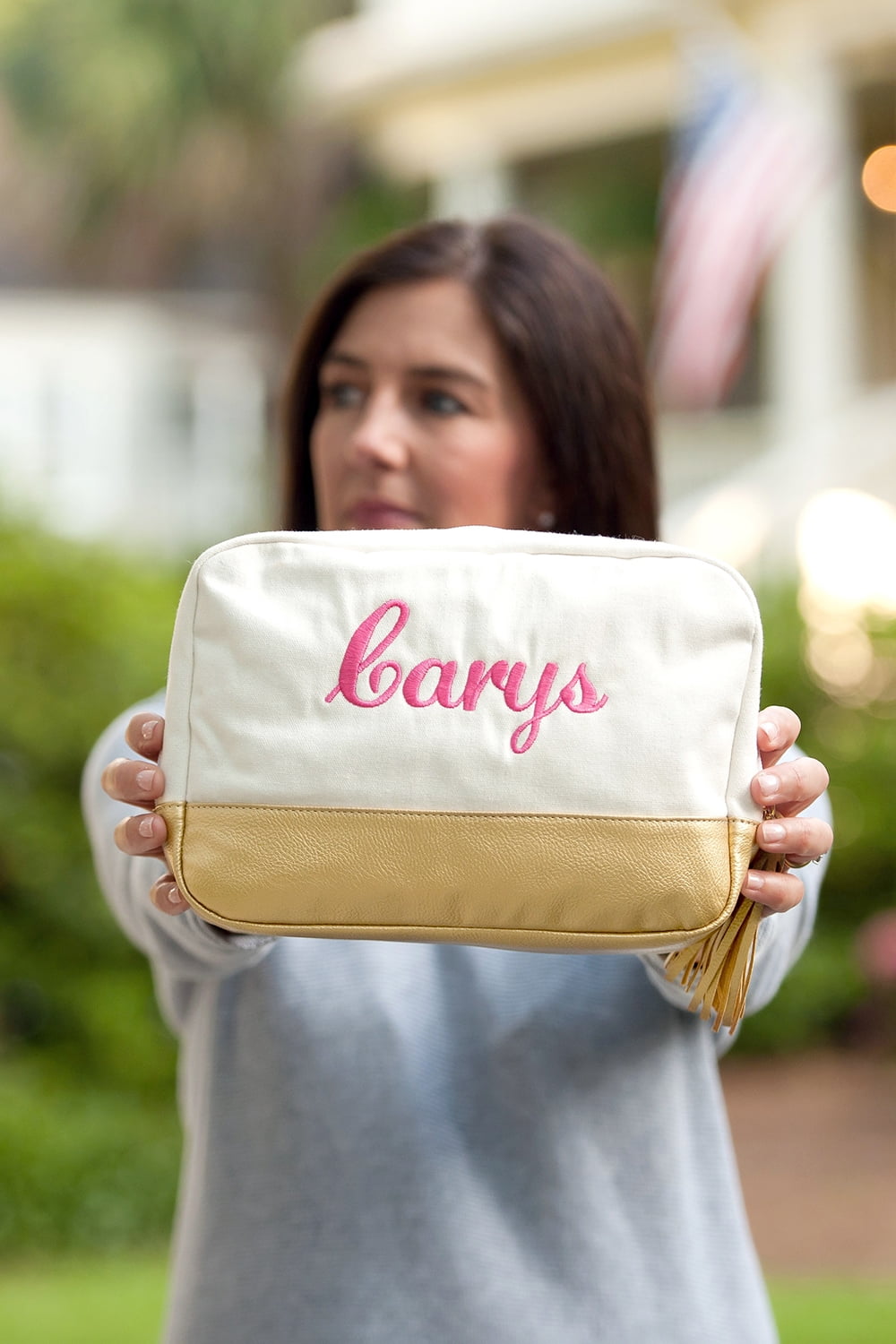 Creme Cabana Cosmetic Bag