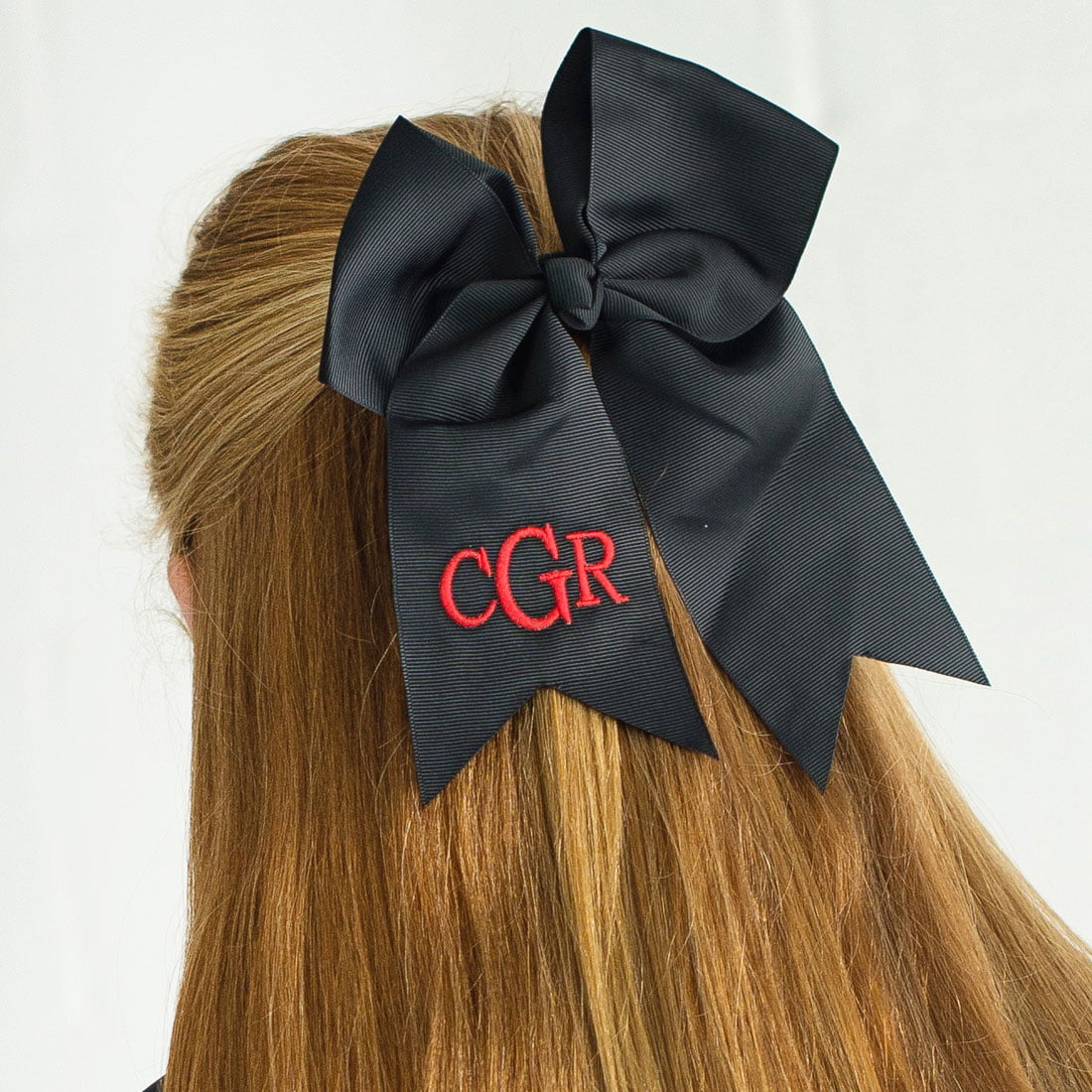 Black Hair Bow