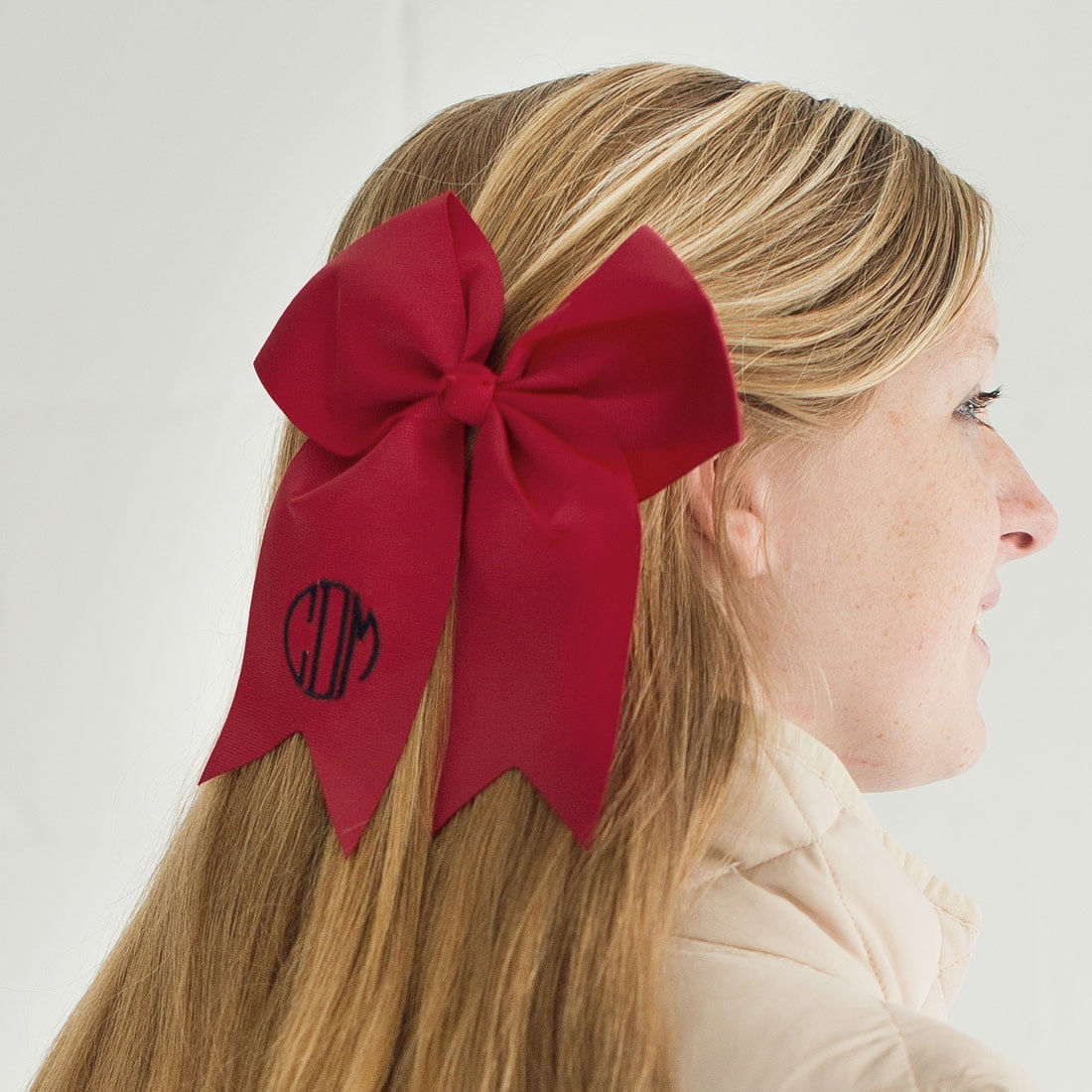 Garnet Hair Bow