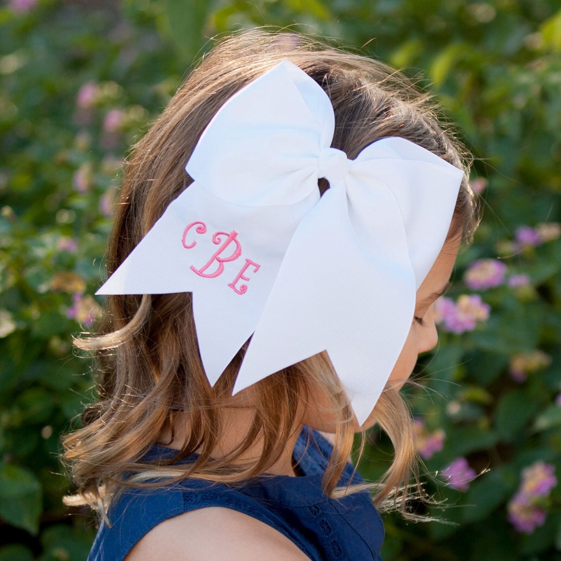 White Hair Bow