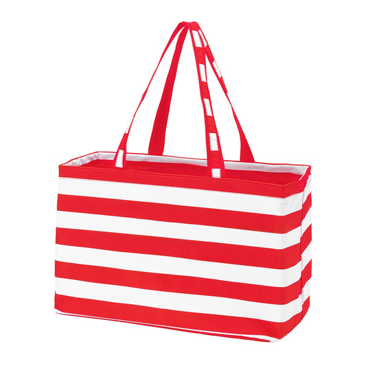 Red Stripe Ultimate Tote