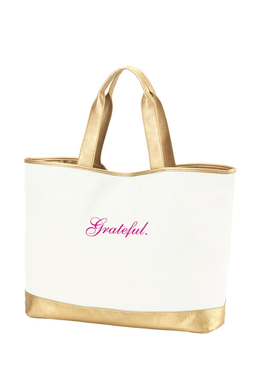 Creme Grateful Tote