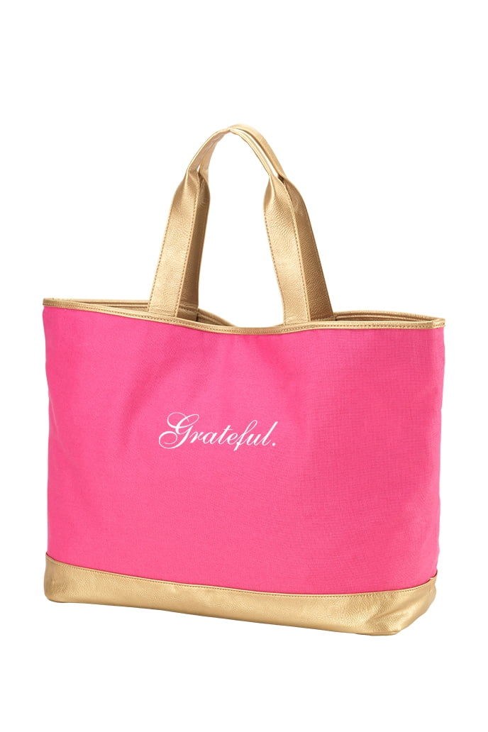 Hot Pink Grateful Tote