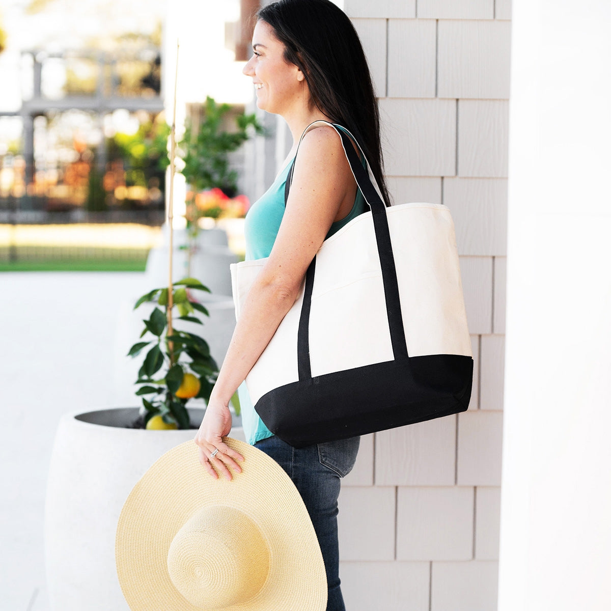 Black Everyday Tote