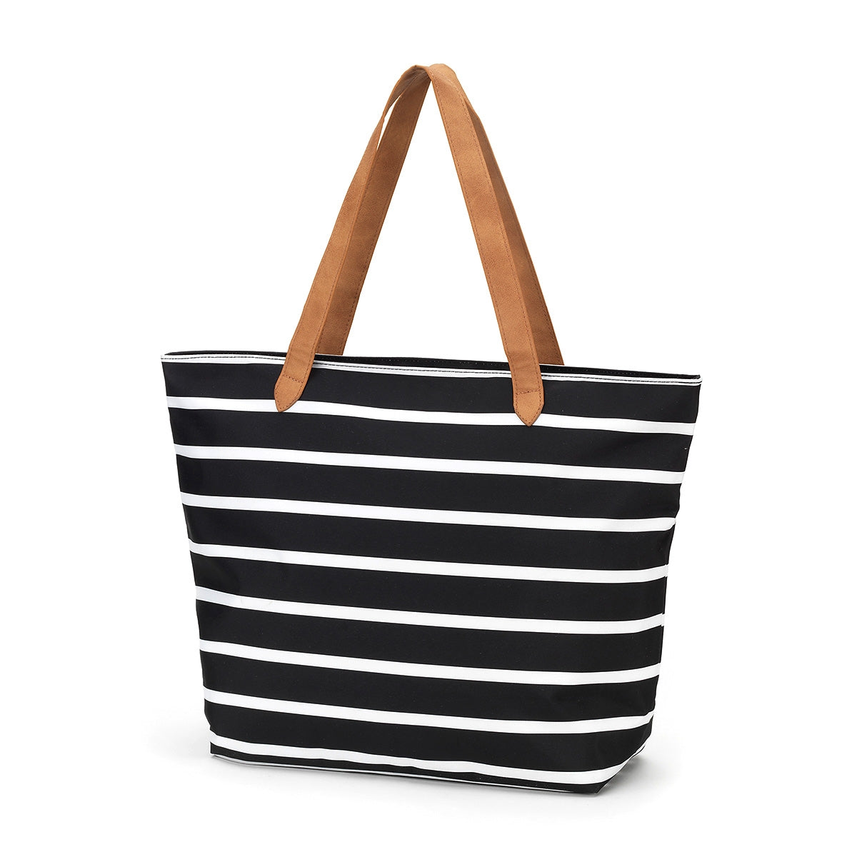 Black Stripe Tote