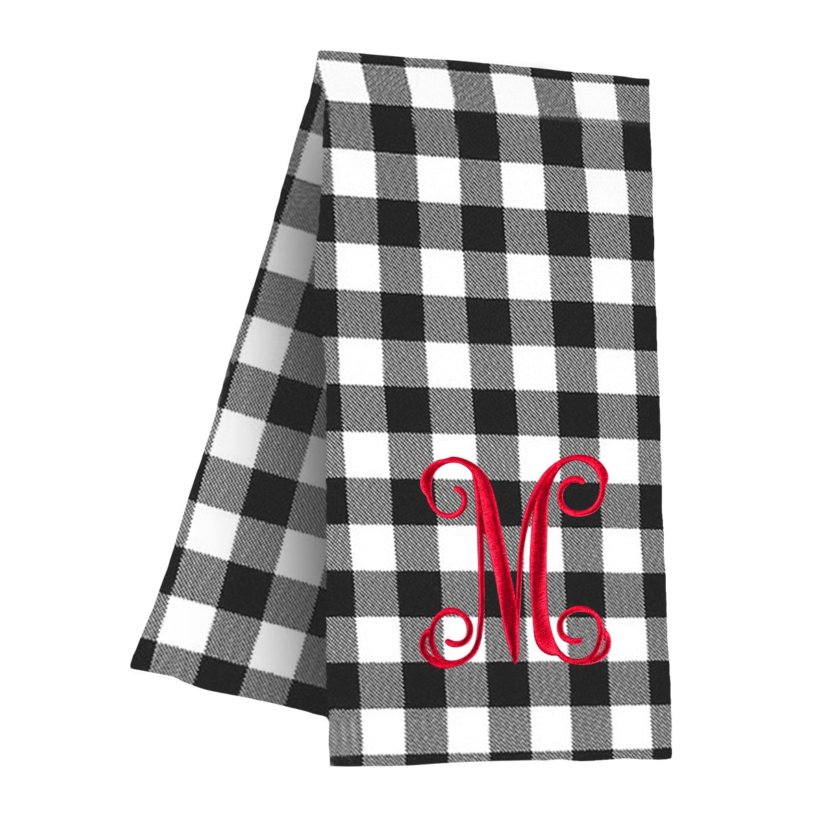 Black Buffalo Check Hand Towel