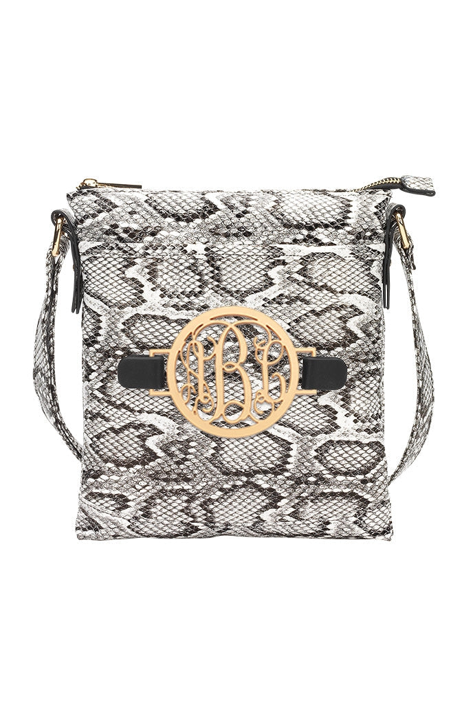 Snakeskin Grace Crossbody