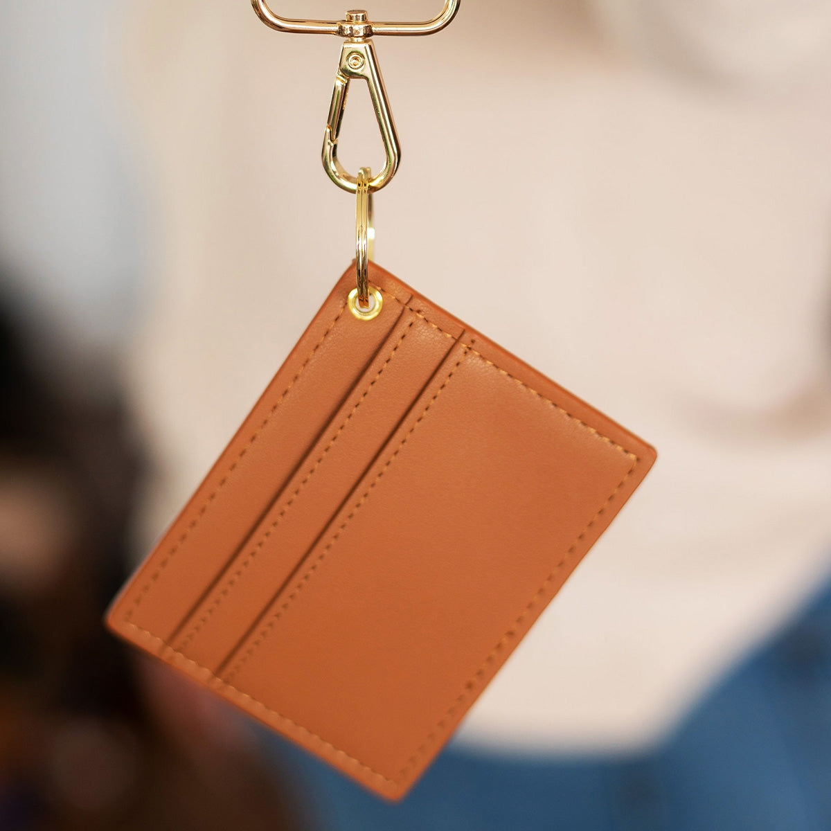 Camel Wallet Keychain