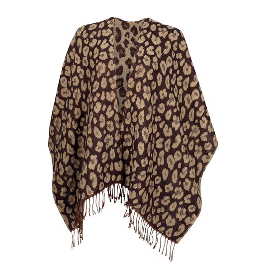 Leopard Kennedy Shawl