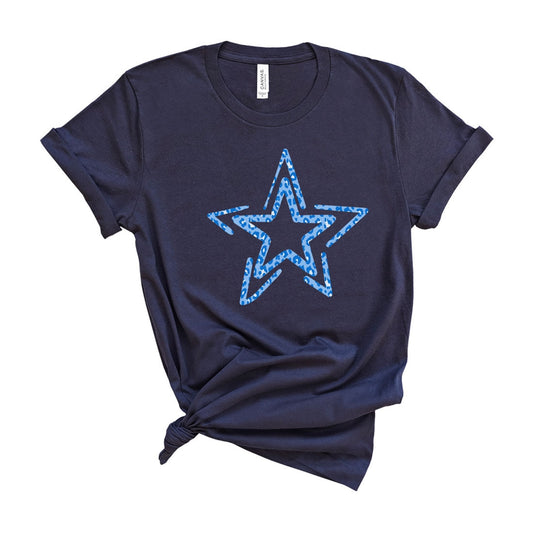 Cool Leopard Star T-Shirt