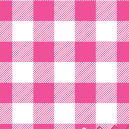 Hot Pink Check Travel Blanket