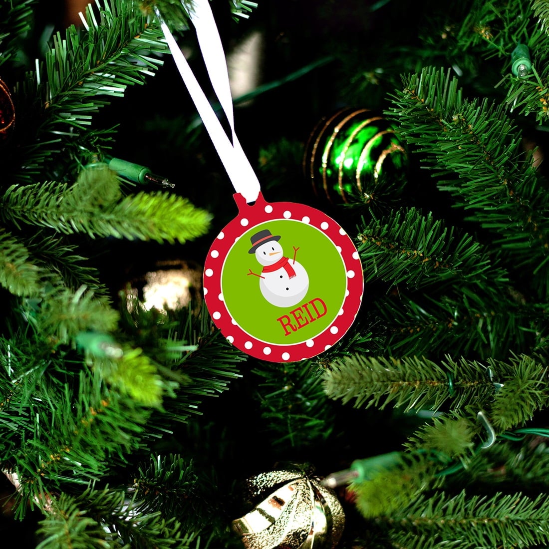 Kids' Snowman Ornament