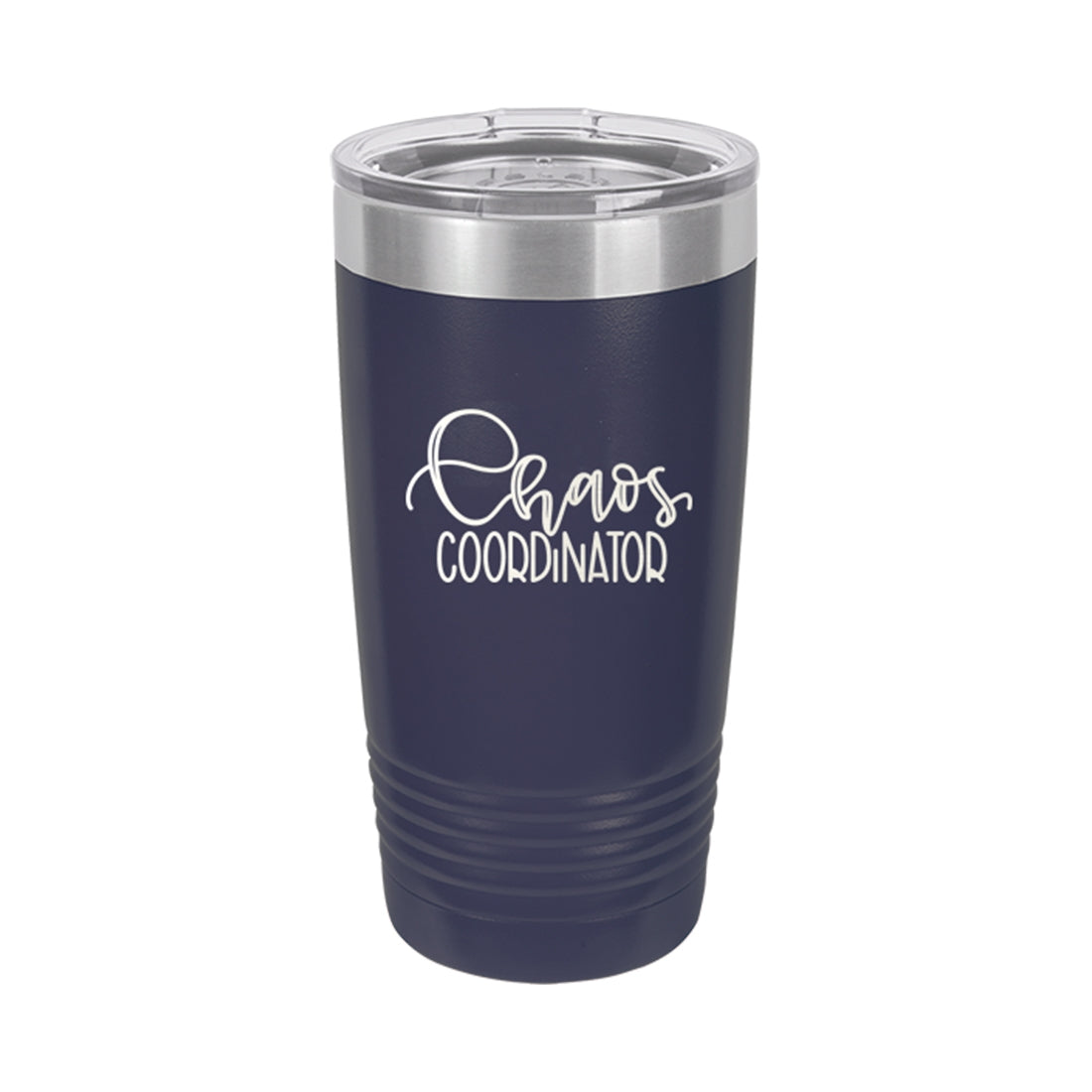 Chaos Coordinator Navy 20oz Insulated Tumbler