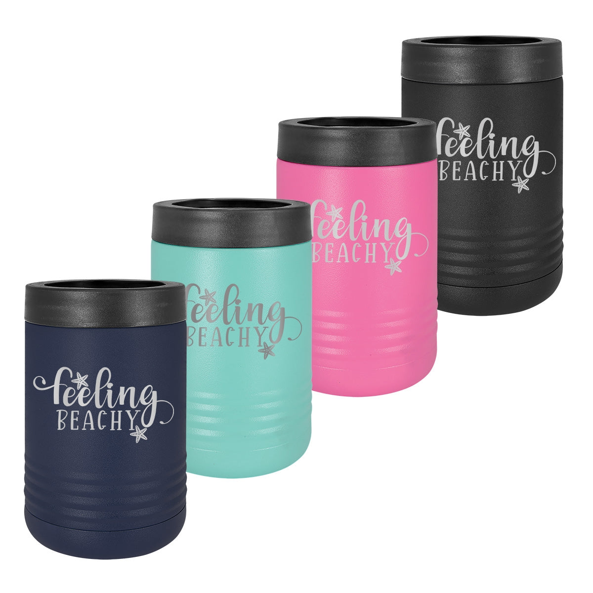 Feeling Beachy Insulated Can Cooler