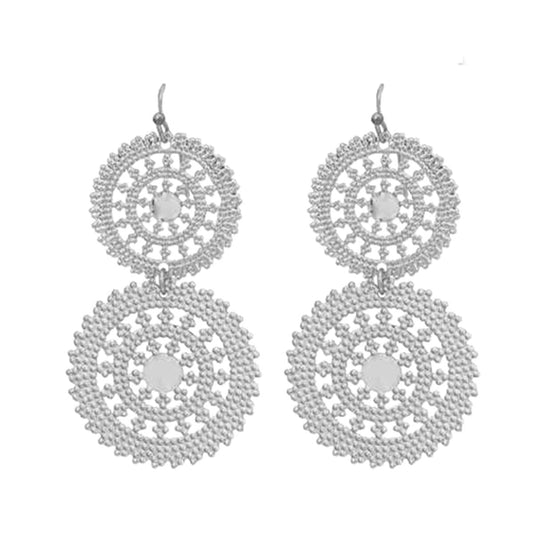 Silver Maria Earrings