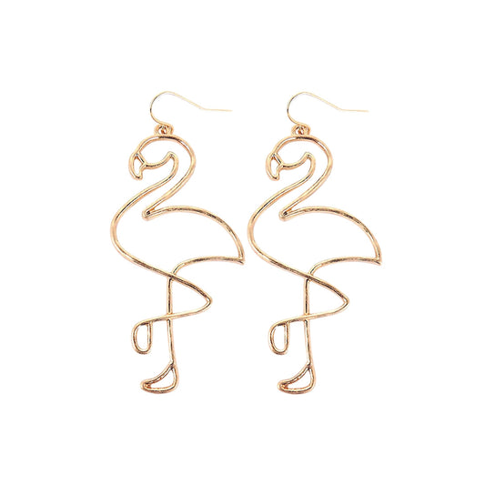 Flamingo Tropical Earrings