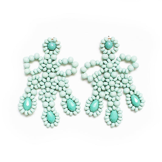 Seafoam Daisey Earrings