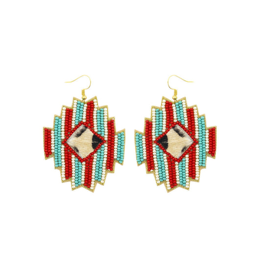 Red Mia Earrings