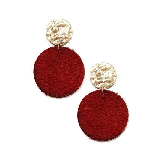 Red Natalie Earrings