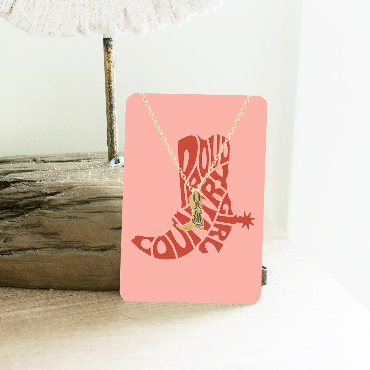 Country Girl Keepsake Card